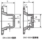 DN2600 연성이 있는 철 이음쇠 K 유형 마개에 DN80 협력 업체